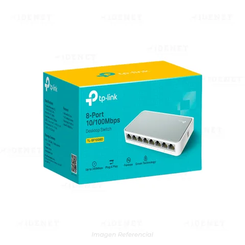 SWITCH TP-LINK TL-SF1008D 8 PUERTOS (100Mbps)