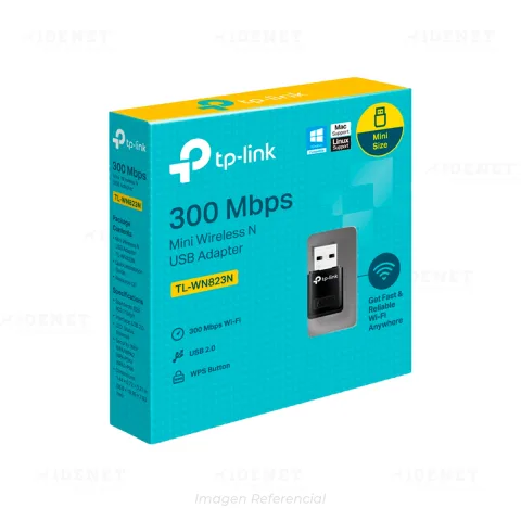 RED TP-LINK TL-WN823N USB ADAPTER (300Mbps)