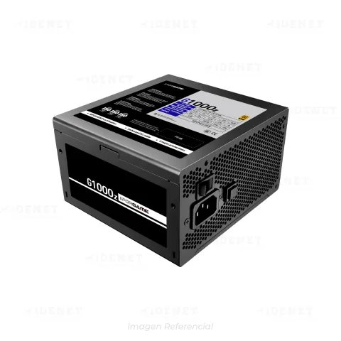 FUENTE 1000W 80 plus GOLD IFORGAME G1000Z MODULAR BLACK