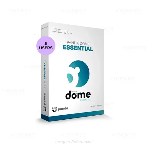 ANTIVIRUS PANDA DOME ESSENTIAL 5 EQUIPOS 12 MESES