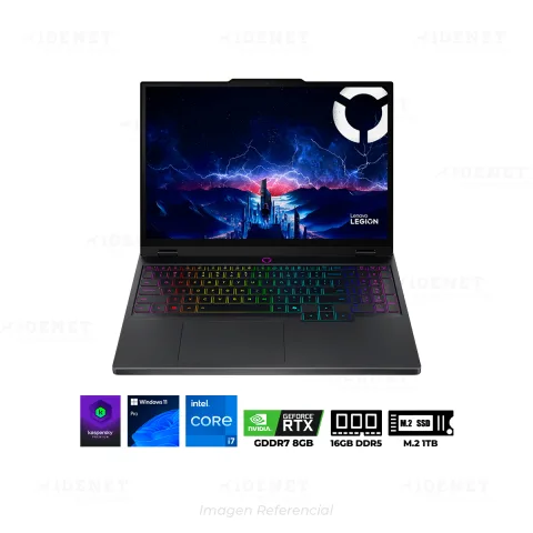 LAPTOP LENOVO LEGION 5 15IRX10 15.3P i7-13650HX 16GB 1TB RTX 5060 8GB