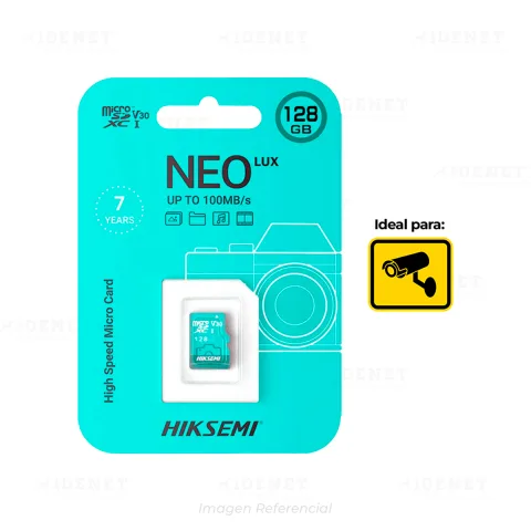MEMORIA micro SD HIKSEMI HS-TF-D3/128G NEO LUX
