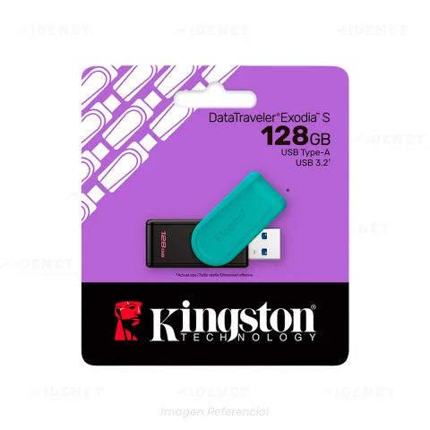 MEMORIA USB 128GB KINGSTON DT EXODIA S
