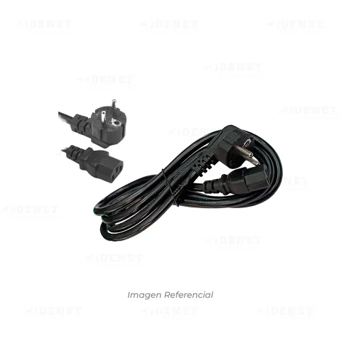 CABLE POWER REFORZADO TIPO AMERICANO 1.5 METROS