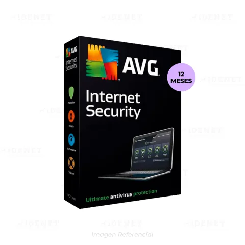 ANTIVIRUS AVG INTERNET SECURITY 10 EQUIPOS 12 MESES