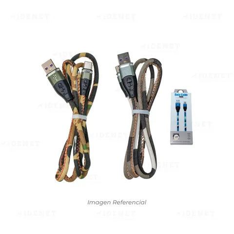 CABLE TIPO C A USB JX-601 NYLON