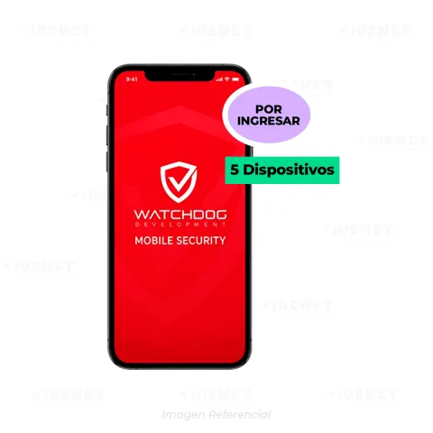 WATCHDOG ANTIVIRUS MOBILE SECURITY 5 EQUIPOS 12 MESES