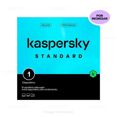ANTIVIRUS KASPERSKY STANDARD 1 EQUIPO 12 MESES