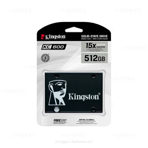 UNIDAD SSD 2.5 SATA K600 512GB KINGSTON