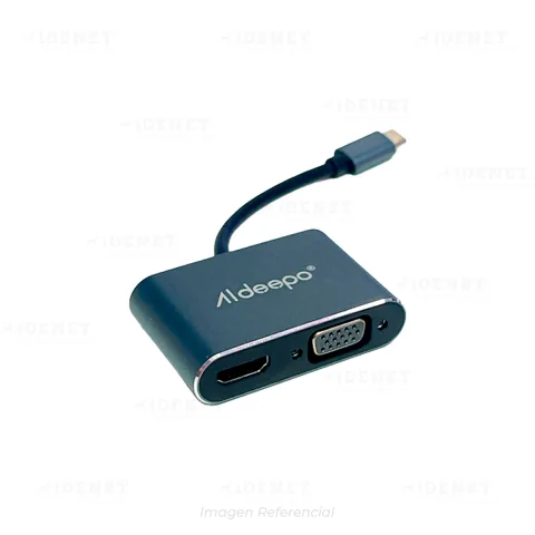 ADAPTADOR ALDEEPO TIPO C 4 EN 1 KZ03