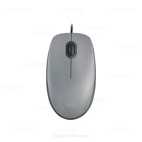 MOUSE LOGITECH M110 SILENT SILVERLOGITECH 1000 DPIs