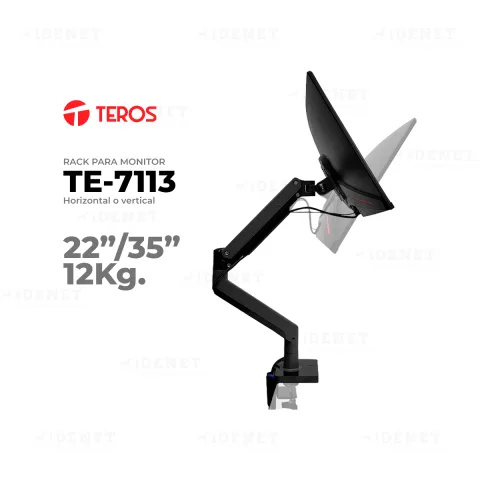 BRAZO DE MONITOR TEROS TE-7113 22P a 35P o 12KG