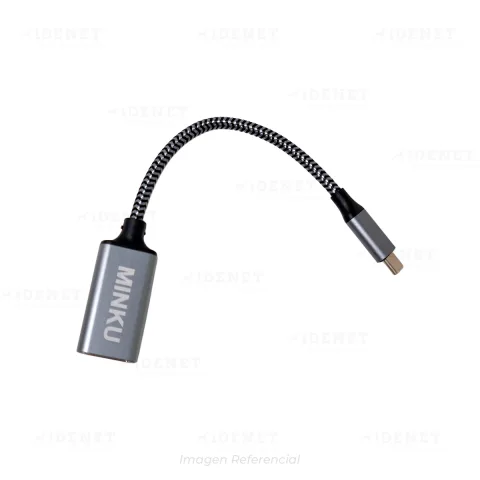 TIPO C A DISPLAYPORT DP HEMBRA 8K MINKU