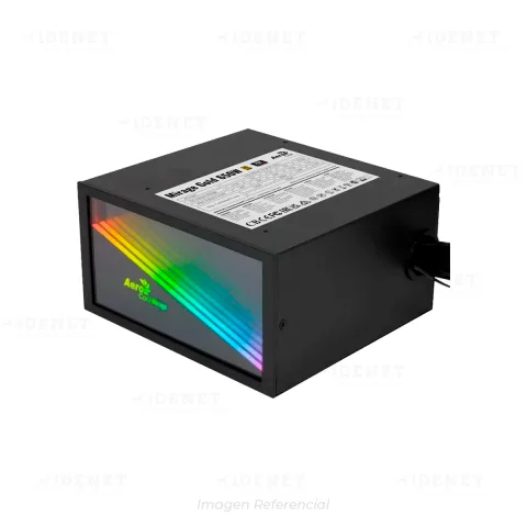 FUENTE AEROCOOL MIRAGE GOLD RGB 650W 80+GOLD