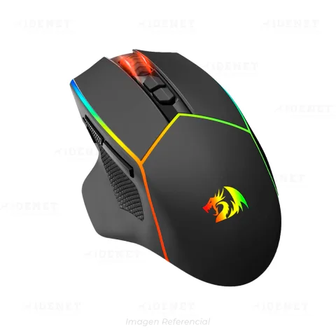 MOUSE GAMING REDRAGON M814-PRO 8000 DPIs RGB (Wi/BT/USB)