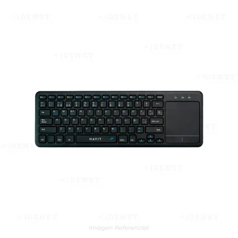 TECLADO HAVIT INALAMBRICO KB234WB-SP + TOUCH PAD