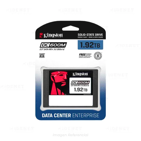 UNIDAD SSD 2.5 SATA DC600M 1.92TB KINGSTON