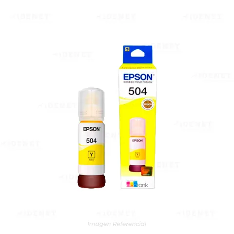 TINTA EPSON 504 YELLOW 70ml