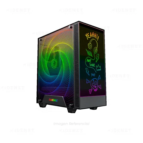 CASE Mid Tower GAMEMAX KREATOR ARGB BLACK