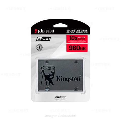 UNIDAD SSD 2.5 SATA A400 960GB KINGSTON
