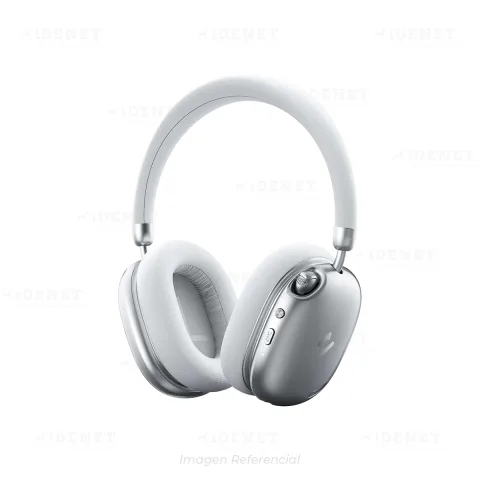 AURICULAR HEADSET BLUETOOTH HAVIT SPACE S1 H670BT PLATA 100HRS