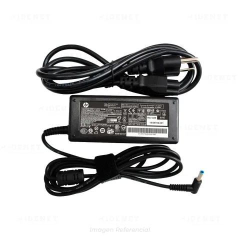 CARGADOR TIPO ORIGINAL PARA HP 19.5V 3.33A 65W (PUNTA CELESTE)