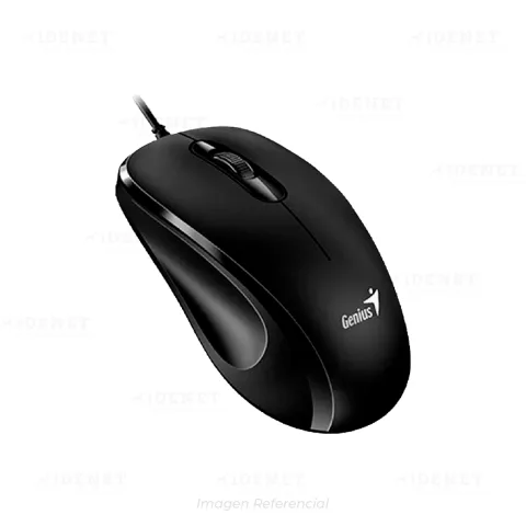 MOUSE CABLEADO GENIUS DX-101 OPTICO 1200 DPIs BLACK