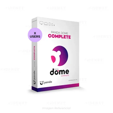 ANTIVIRUS PANDA DOME COMPLETE EQUIPOS ILIMITADOS 12 MESES