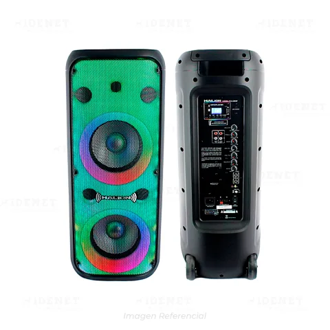 PARLANTE INALAMBRICO HALION FLAMA PHA-208F 1000W RGB