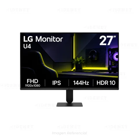 MONITOR LG U4 27U411B-B 27P IPS FHD 144 Hz