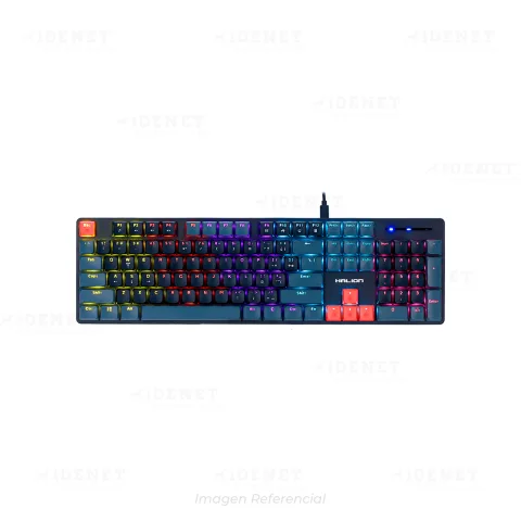 TECLADO MECANICO GAMER DROGO HA-K947G RAINBOW