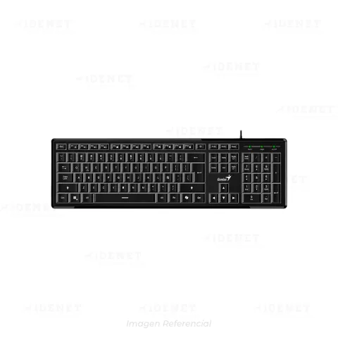 TECLADO GENIUS SLIMSTAR 820 AI COPILOT BLACK