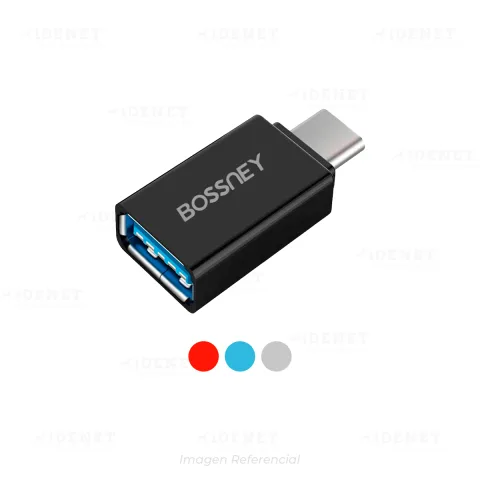 Adaptador OTG Tipo C a USB 3.0 BOSSNEY BS-E9531