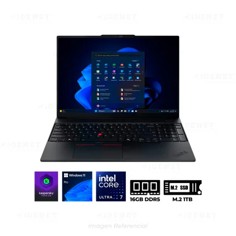 LAPTOP LENOVO THINKPAD E16 G3 16P Core Ultra 7 255H 16GB 1TB