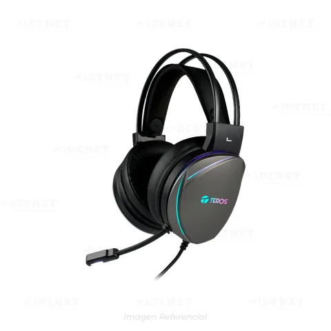 AURICULAR CABLEADO USB 7.1 TEROS TE-8170N RGB