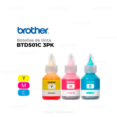 TINTA BROTHER 5001 3PK TRIPACK 48.8ml C/U