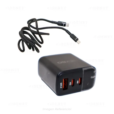 CARGADOR PARA CELULAR DEXBO MOD-E5183C 120W TIPO C