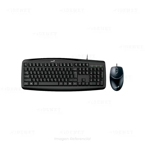 TECLADO Y MOUSE GENIUS SMART KB-200 AI COPILOT BLACK