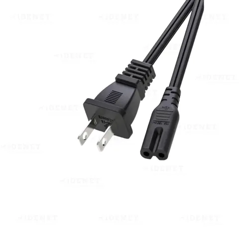 CABLE POWER DELGADO TIPO 8 DE 1.50 METROS