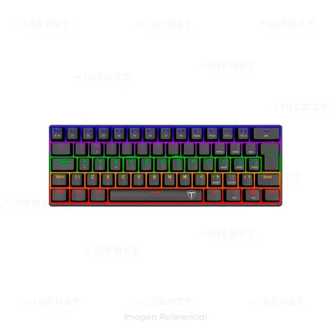 TECLADO T-Dagger ARENA RAINBOW T-TGK321-ROWN SWITCH