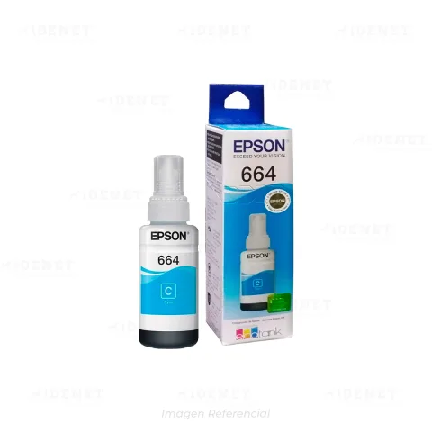 TINTA EPSON 664 CYAN 70ml