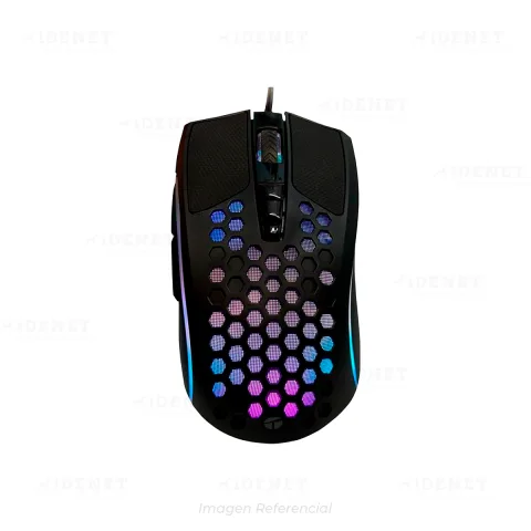 MOUSE GAMER TEROS TE-1210G CABLEADO RGB 6400DPI