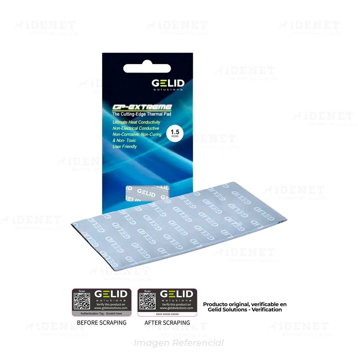 THERMAL PAD GELID GP EXTREME 1.5MM CM2