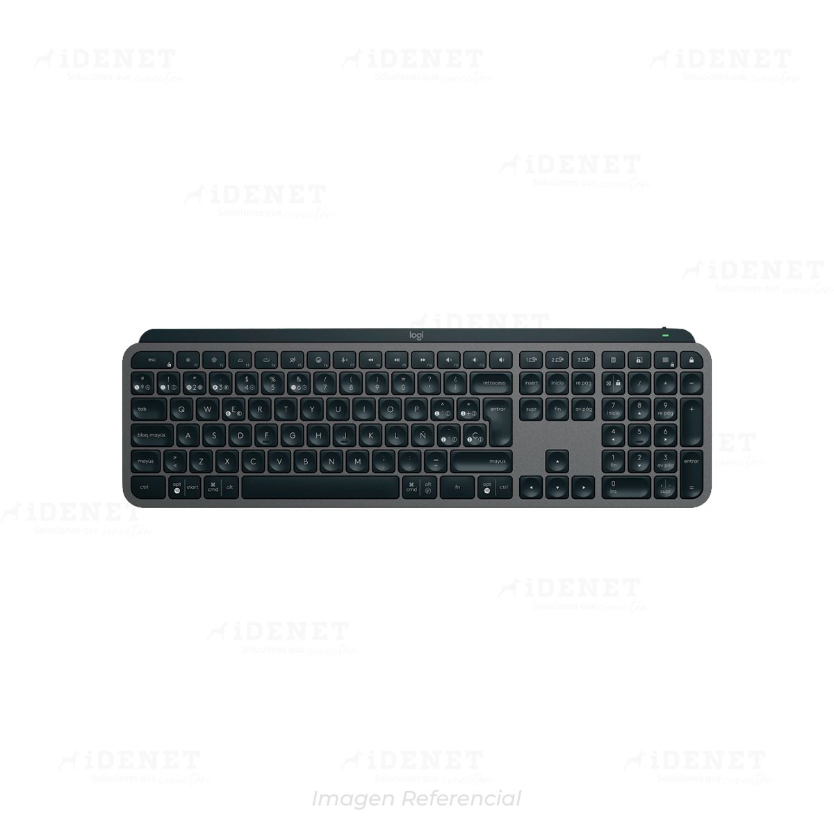 TECLADO LOGITECH MX KEYS S ILLUMINATED (BT/Wi)