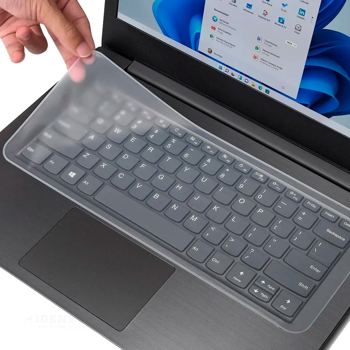 Protector de Goma para Teclado de Laptops de 14P