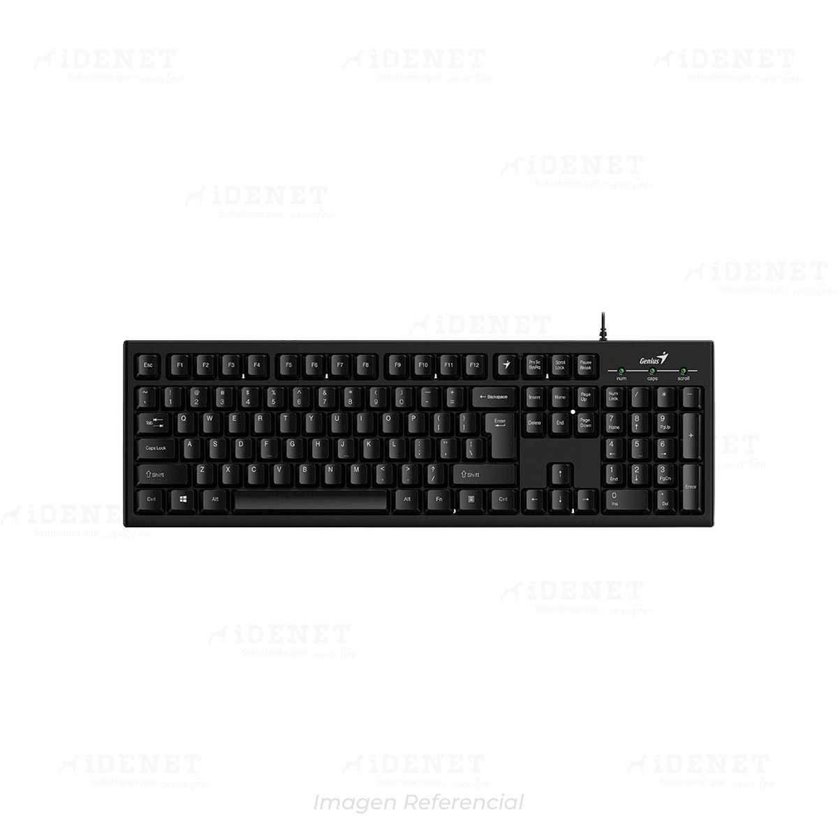 TECLADO GENIUS SMART KB-100 USB BLACK