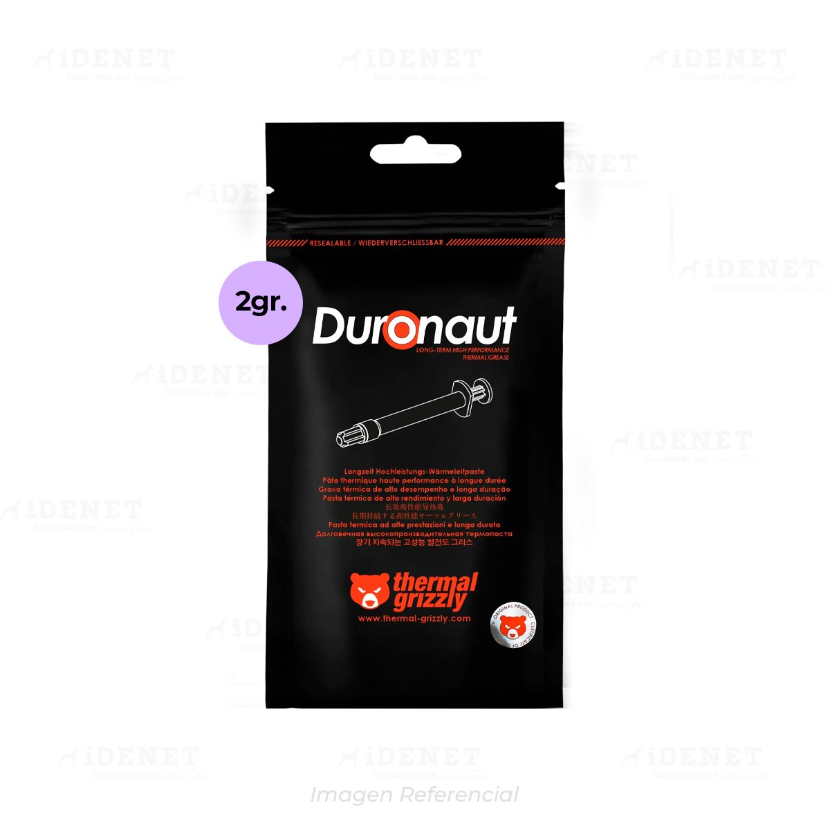 PASTA TERMICA THERMAL GRIZZLY DURONAUT 2GR 15W/MK
