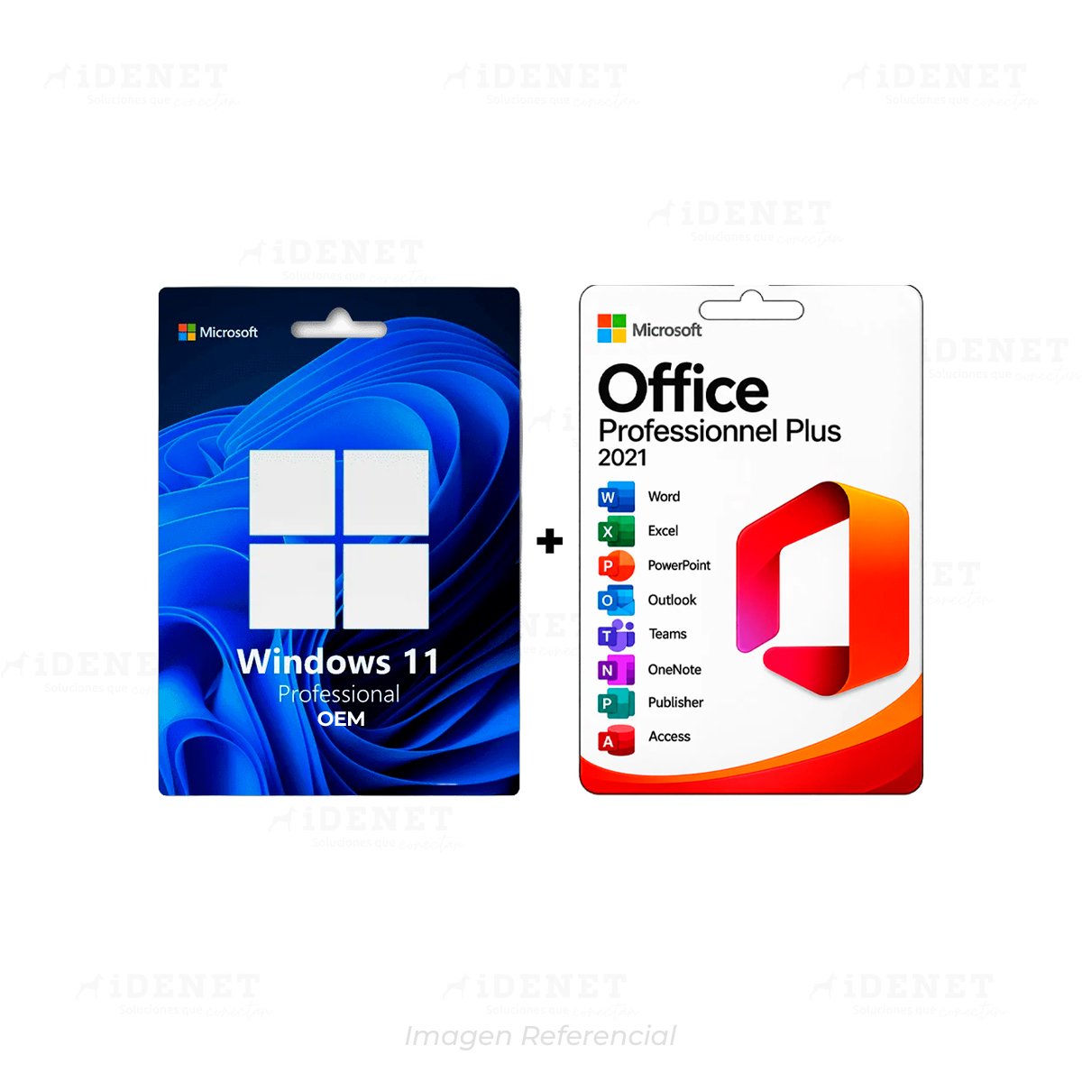 WINDOWS 11 PRO OEM+OFFICE 2021 PRO PLUS 64 BITS 1 EQUIPO