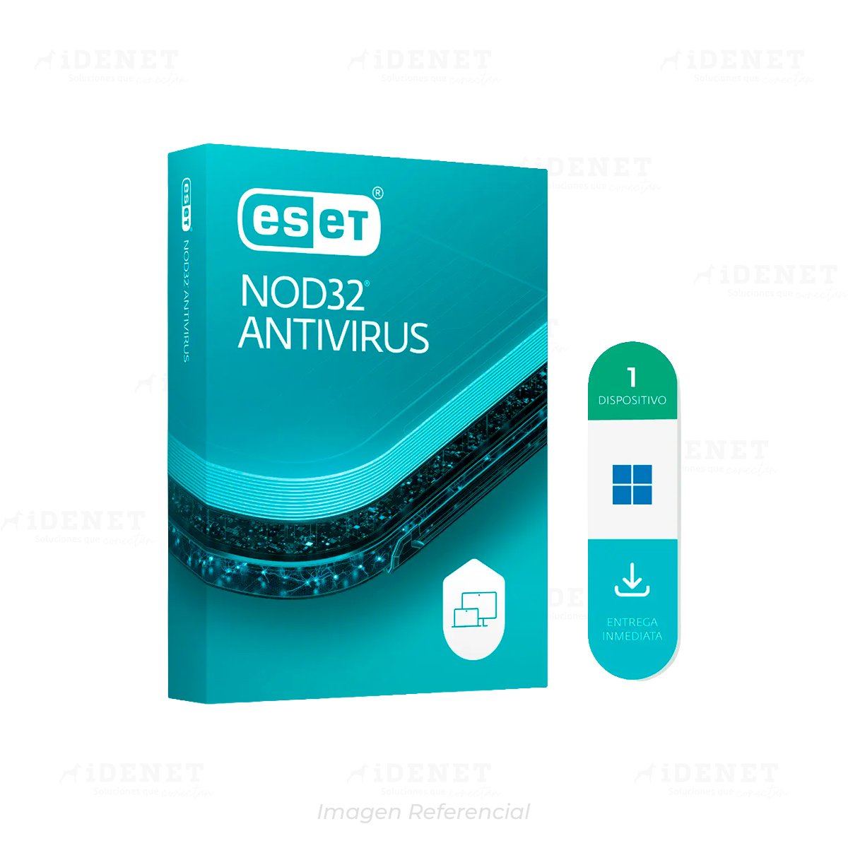 ANTIVIRUS ESET NOD32 1 EQUIPO 12 MESES