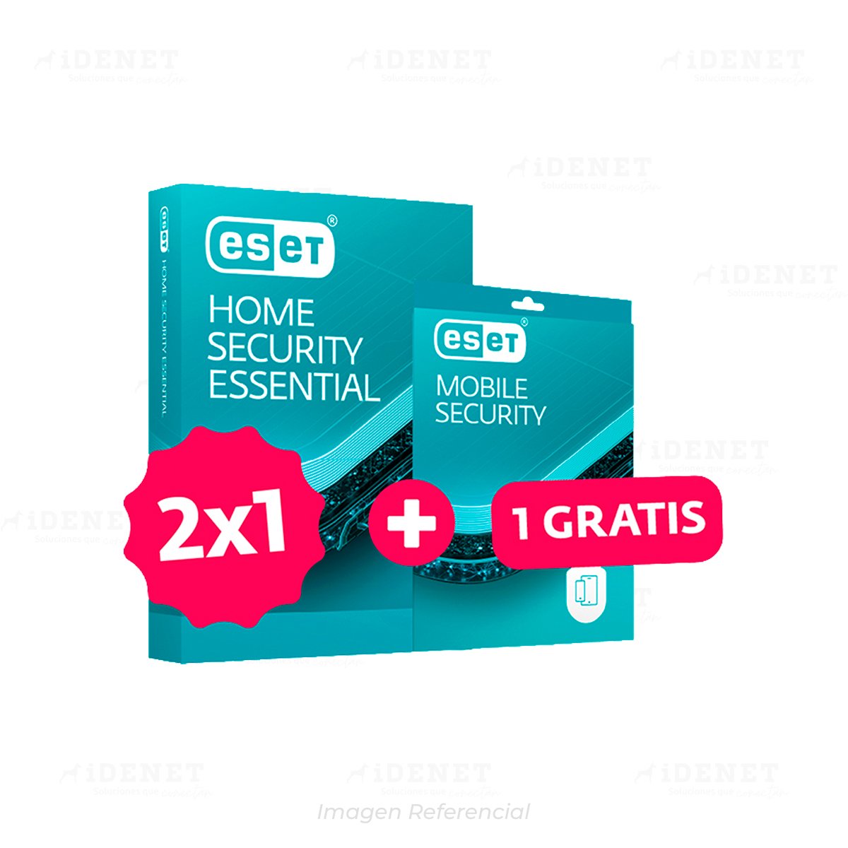 ESET HOME SECURITY ESSENTIAL 2 EQUIPOS + 1 SMARTPHONE 12 MESES